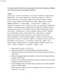 Truncating Variants in NAA15 Are Associated with Variable Levels of Intellectual Disability, Autism Spectrum Disorder, and Congenital Anomalies