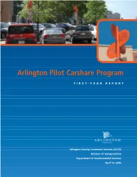 3405 Carshare Report