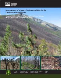 Development of a Severe Fire Potential Map for the Contiguous United States