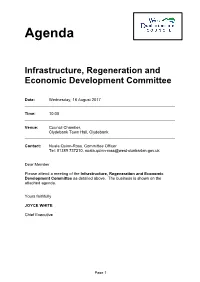 Infrastructure, Regeneration and Economic Development Committee