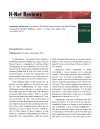 The Decline of American Power and the End of the World System