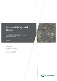 Traffic and Transport Combined Background Report