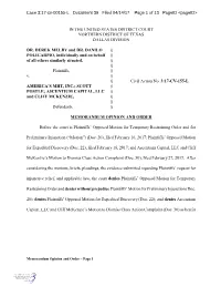 Case 3:17-Cv-00155-L Document 39 Filed 04/14/17 Page 1 of 13 Pageid