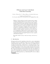 Efficient and Less Centralized Federated Learning
