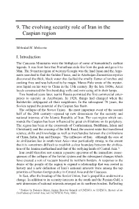 9. the Evolving Security Role of Iran in the Caspian Region