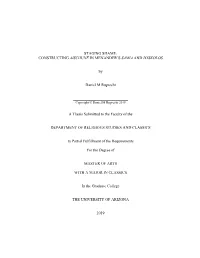 Constructing Aischunē in Menander's Samia And