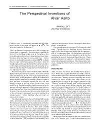 The Perspectival Inventions of Alvar Aalto