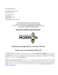 For Immediate Release: May 12
