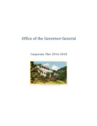 Forward by the Governor-General