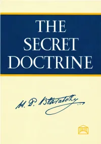 The Secret Doctrine: Index