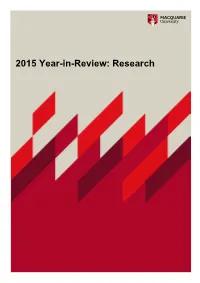2015 Year-In-Review: Research