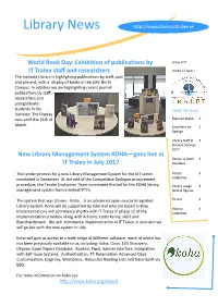 Library Newsletter Spring 2017