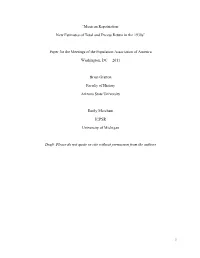 “Mexican Repatriation: New Estimates of Total and Excess Return in The