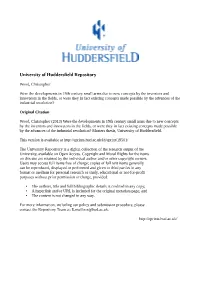 University of Huddersfield Repository