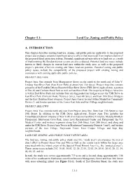 Chapter 5.1: Land Use, Zoning, and Public Policy A. INTRODUCTION