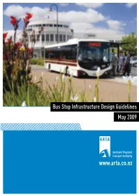 Bus Stop Infrastructure Design Guidelines May 2009