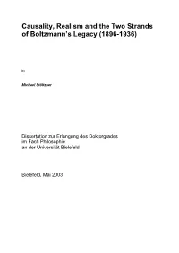 Causality, Realism and the Two Strands of Boltzmann's Legacy