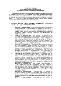 Decisões Monocráticas