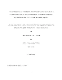 The Contribution of the Resettlement Programme on Sustainable