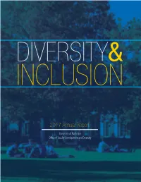 2017 Annual Report on Diversity and Inclusion