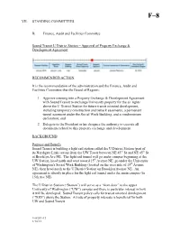Approval of Property Exchange & Development Agreement