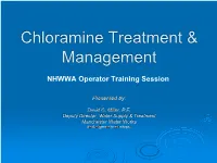 Chloramination Basics