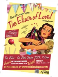 The Elixir of Love”