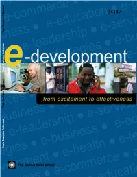 E-Development: from Excitement to Effectiveness