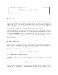 Lecture 10 Student Notes