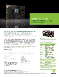 NVIDIA Jetson TX2 Module