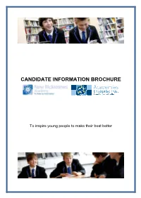 Candidate Information Brochure