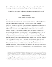 The Packagers -Ant- and -A-, and the Origin of Split-Ergativity in Hittite (And Lycian)∗