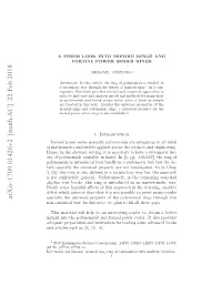 Arxiv:1709.01426V2 [Math.AC] 22 Feb 2018 N Rilssc S[] 3,[]