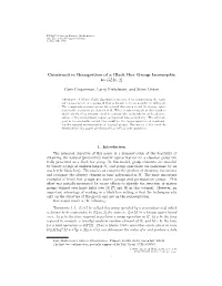 Constructive Recognition of a Black Box Group Isomorphic to GL(N,2)