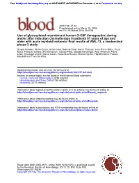 Phase-3 Study Older with Acute Myeloid Leukemia: Final Results Of