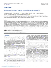 Skymapper Southern Survey: Second Data Release (DR2)