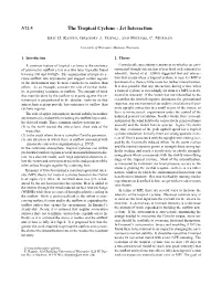 The Tropical Cyclone - Jet Interaction