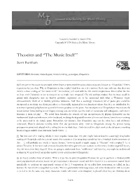 MTO 2.2: Burnham, Theorists