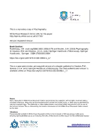 This Is a Repository Copy of Ptychography. White Rose