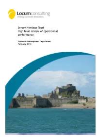 Jersey Heritage Trust High Level Review of Operational Performance