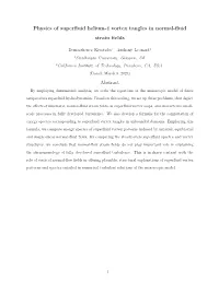 Physics of Superfluid Helium-4 Vortex Tangles in Normal-Fluid Strain Fields