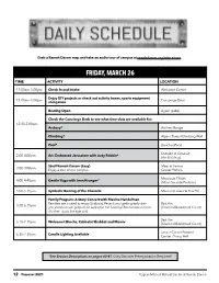 Sample Schedule