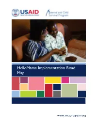 Hellomama Implementation Road Map