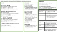 History Around Us – Tibshelf, North East Derbyshire – Knowledge Organiser Wider Context