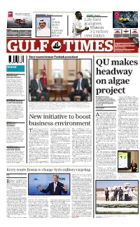 QU Makes Headway on Algae Project
