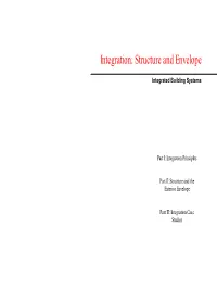 Structures and Exterior Envelope