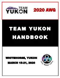 2020 Awg Team Yukon Handbook