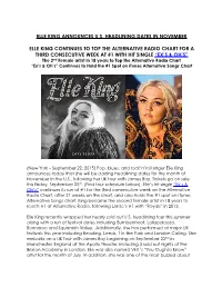 Elle King Headlining Dates November
