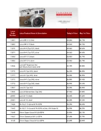 May 1, 2018 Price List What's Changing.Xlsx