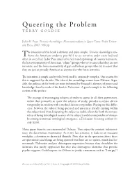 Terrorist Assemblages: Homonationalism in Queer Times